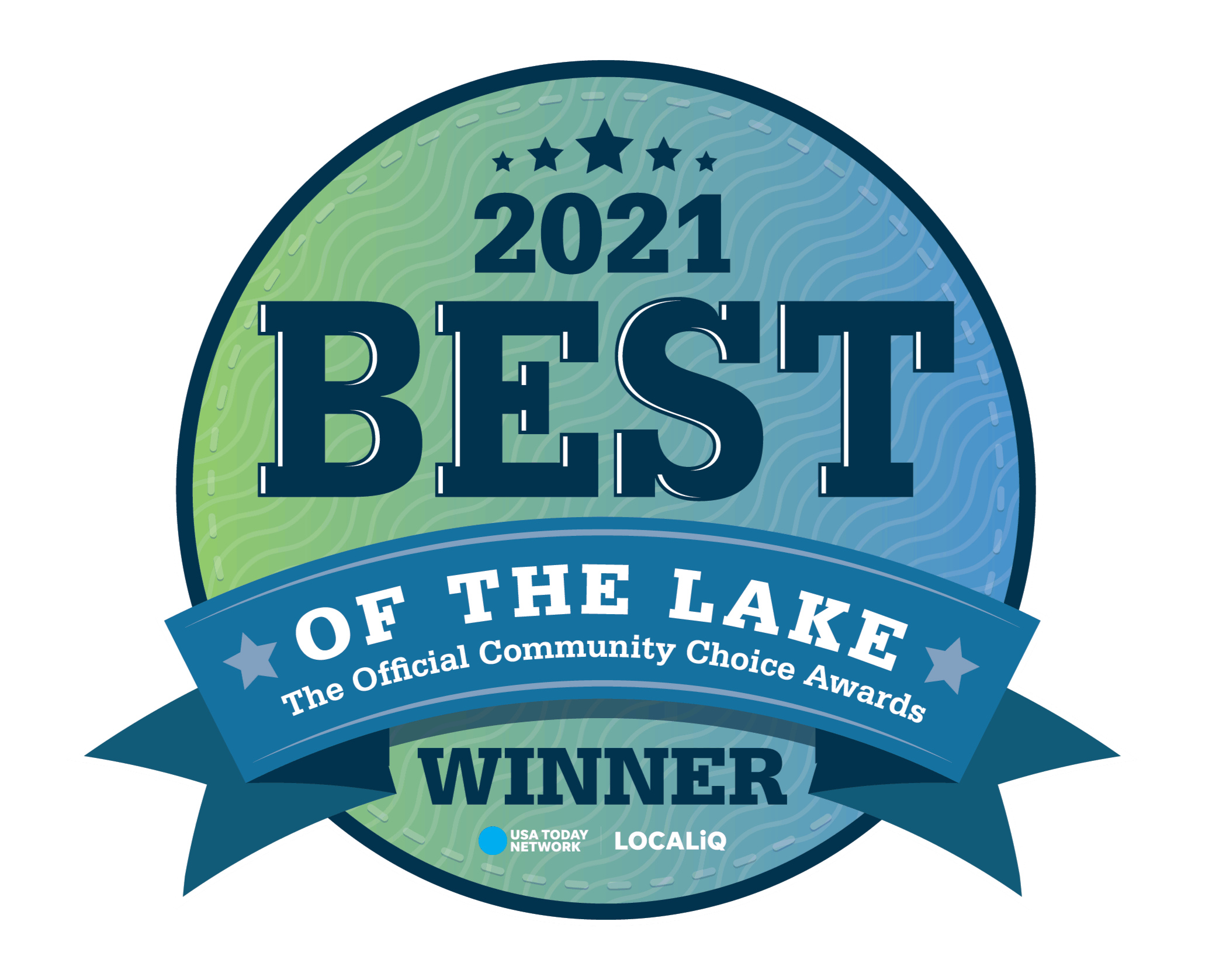 Best of the Lake 2021 award badge