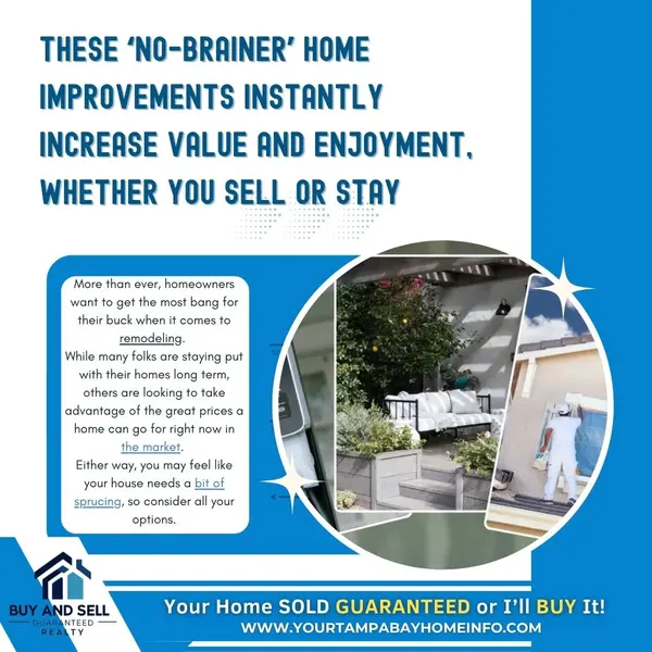 These ‘No-Brainer’ Home Improvements Instantly Increase Value & Enjoyment! ,Ernest Van Glahn