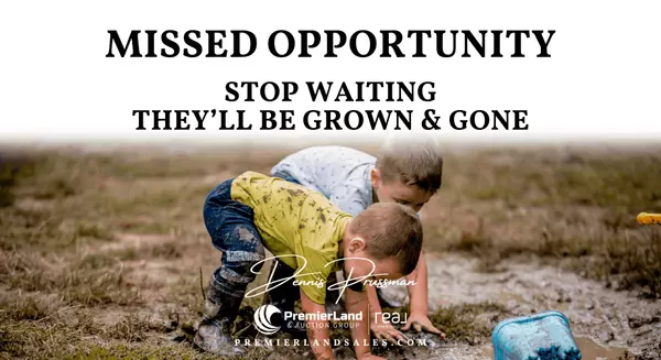 feature image of Stop Waiting, They&#39;ll be Grown &amp; Gone