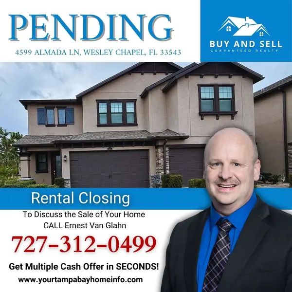 Pending Rental Closing: 4599 Almada Ln, Wesley Chapel, FL 33543,Ernest Van Glahn