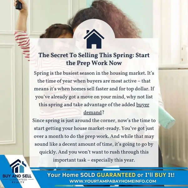 The Secret to Selling This Spring: Start the Prep Work Now! ,Ernest Van Glahn