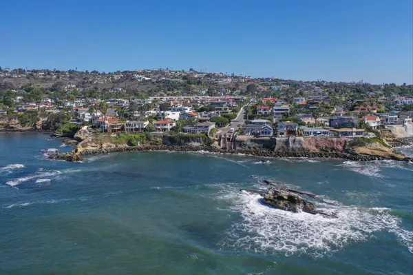 La Jolla Real Estate Aerial