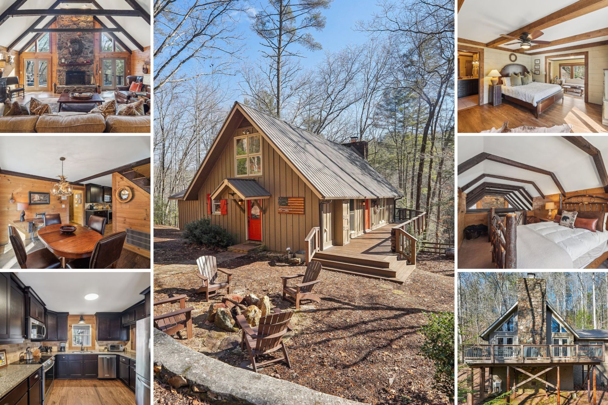 feature image of 587 Etowah Trail, Dahlonega, GA - Rustic Cabin Retreat