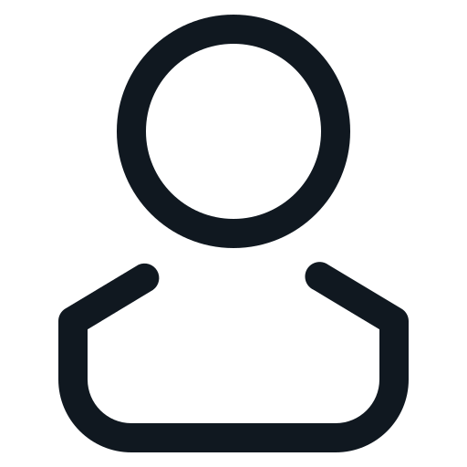 Icon representing a person, aspect ratio 1:1
