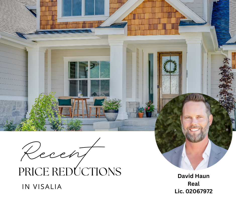 price reduced home in visalia