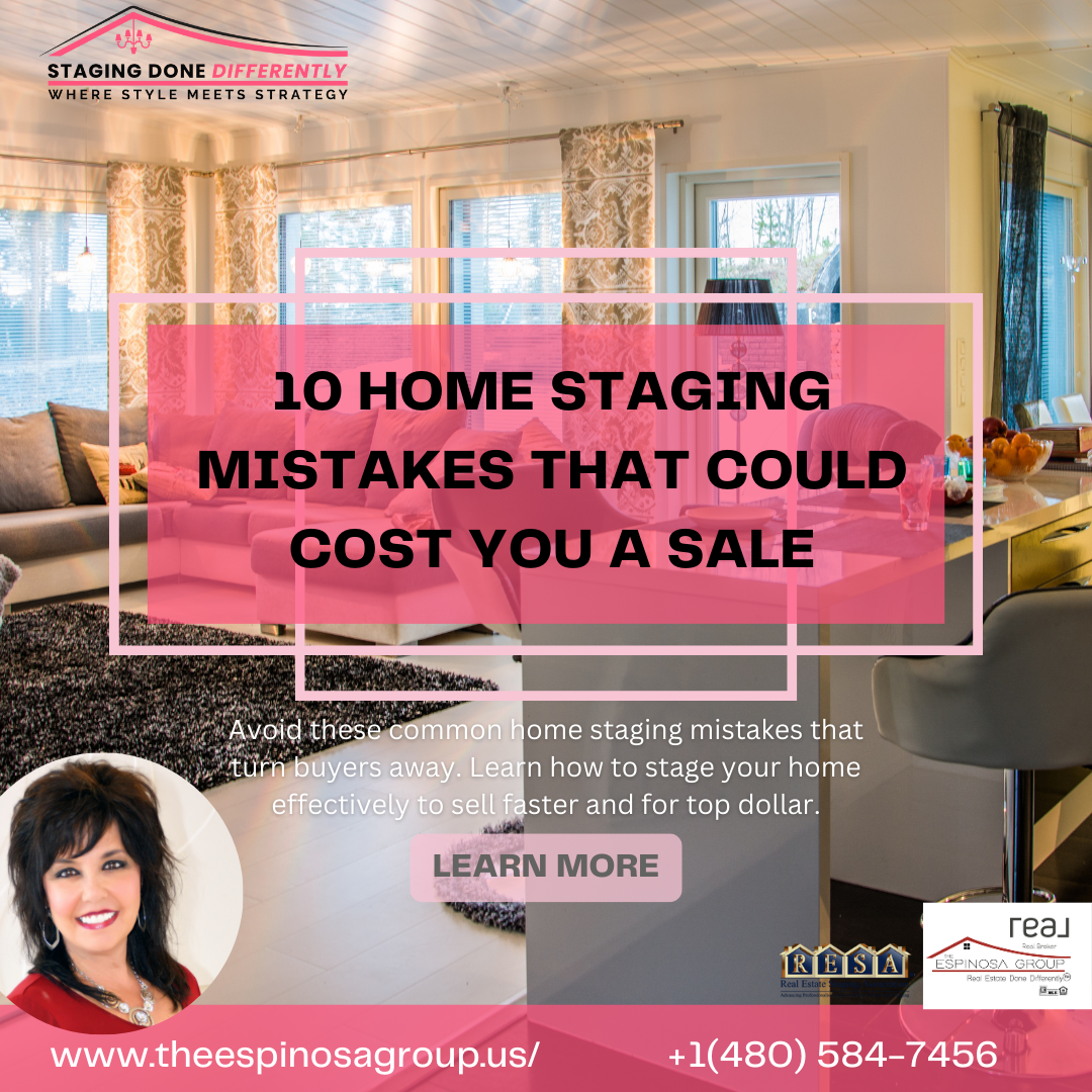 10 Home Staging Mistakes That Could Cost You a Sale