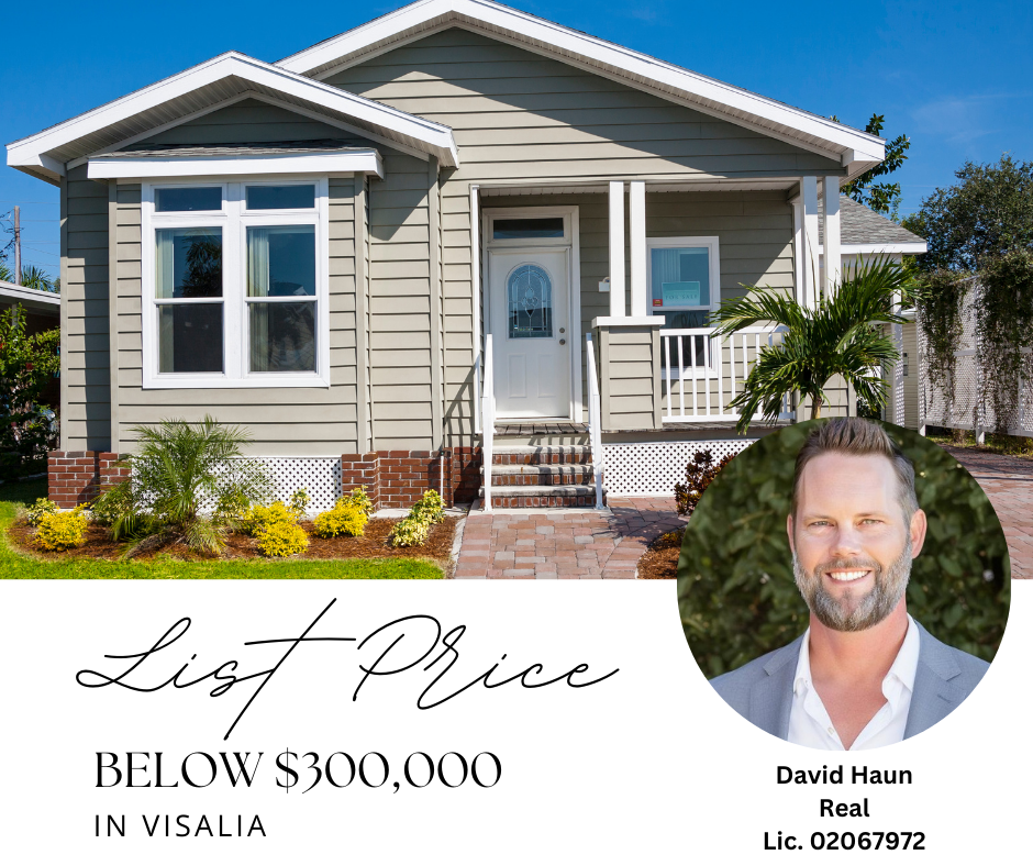 homes for sale in visalia under 300k