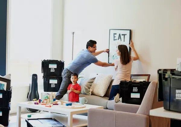 Happy family moving into new home after successful real estate closing in Las Vegas NV