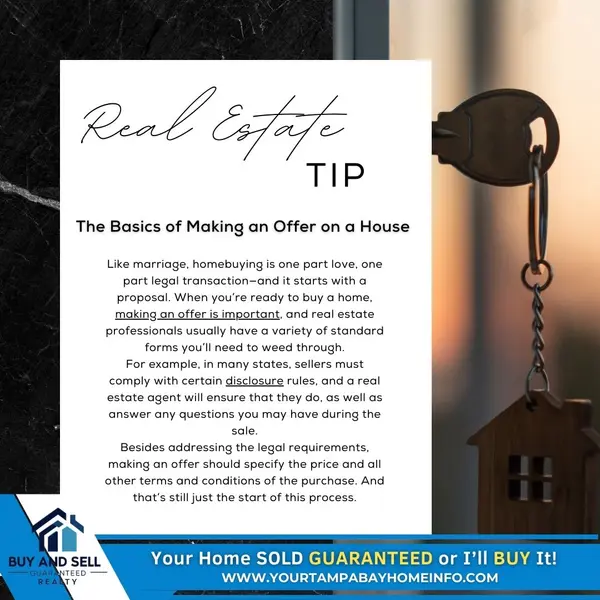 The Basics of Making an Offer on a House,Ernest Van Glahn