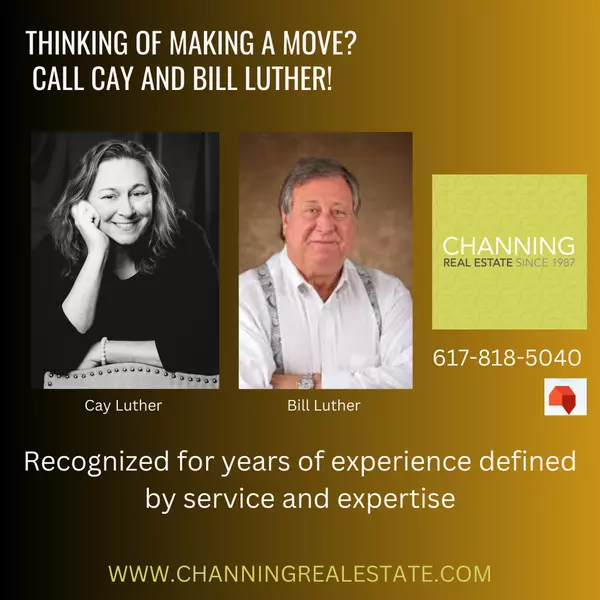 Thinking of buying or selling? Call Cay and Bill! ,William Luther