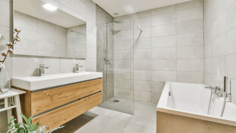 Modern bathroom upgrade
