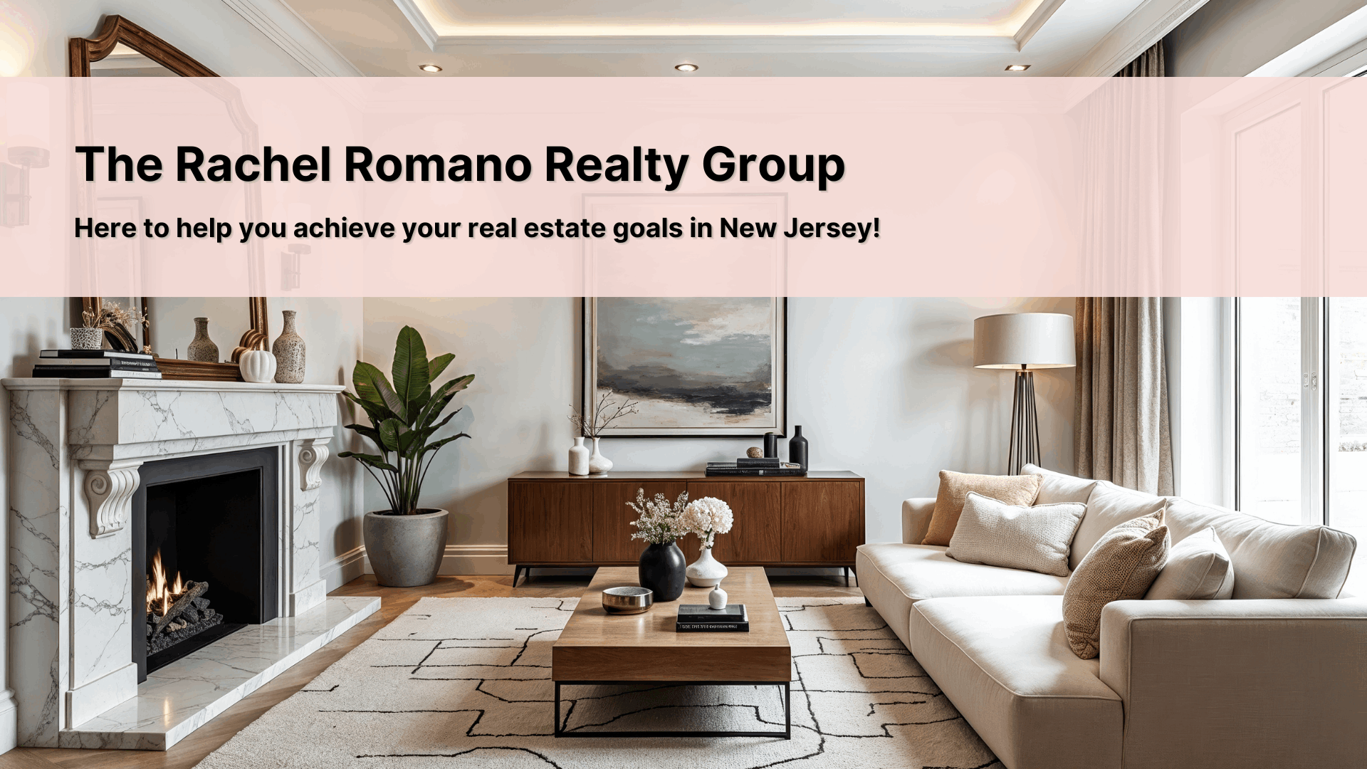 Rachel Romano Realty Group. Living Room.