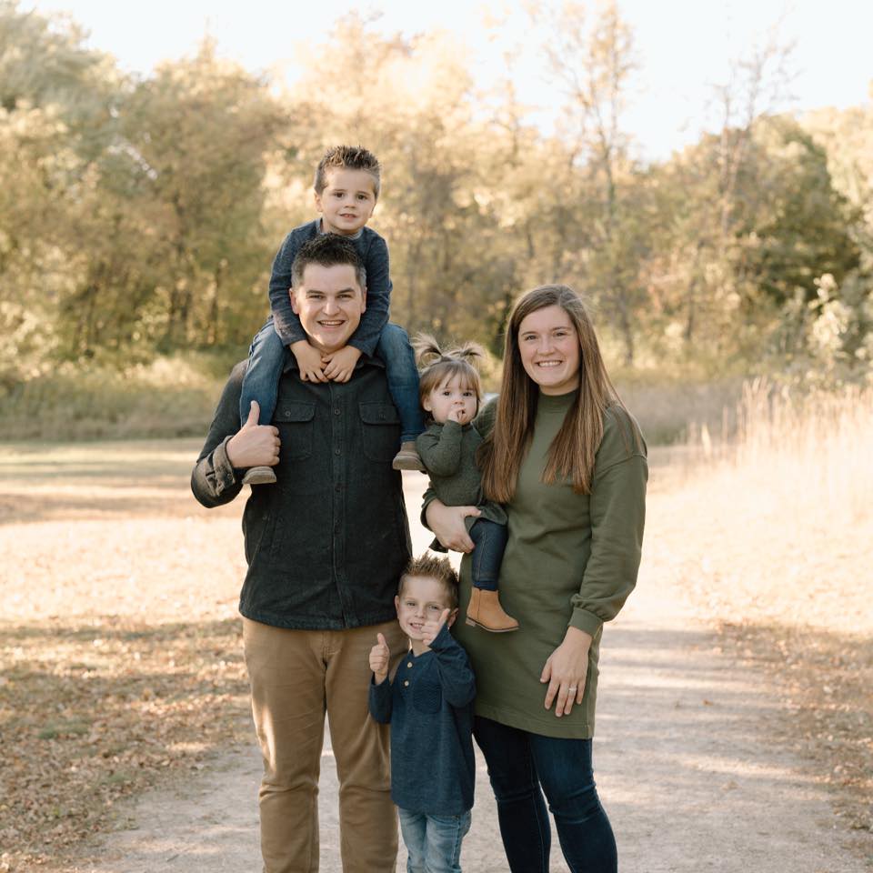 Growing Family with Mom, Dad, and three kids