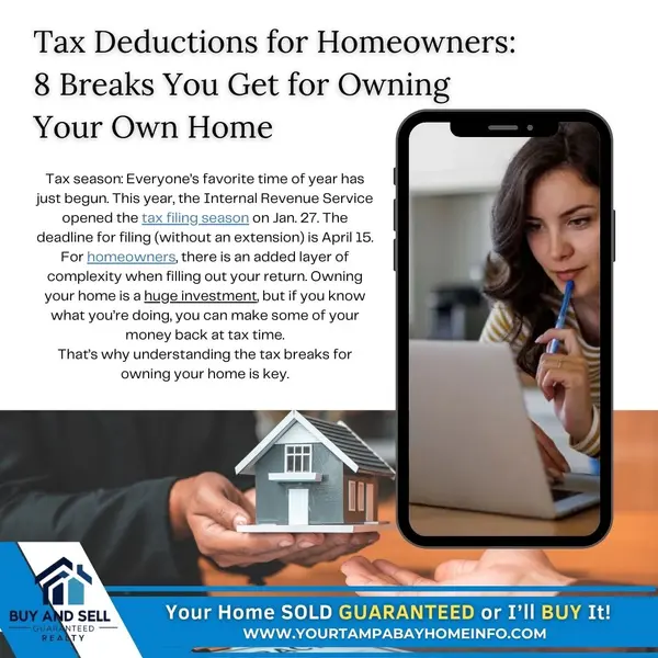 Tax Deductions for Homeowners: 8 Breaks You Can Get!,Ernest Van Glahn