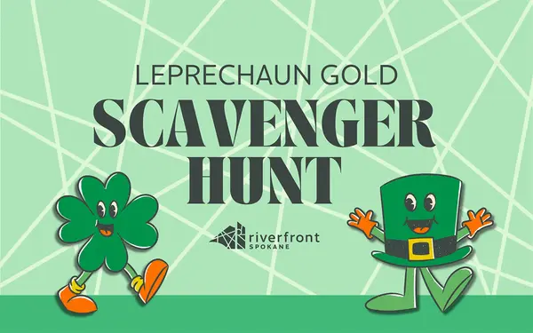 Leprechaun Gold Scavenger Hunt at Riverfront Park,Haydn Halsted
