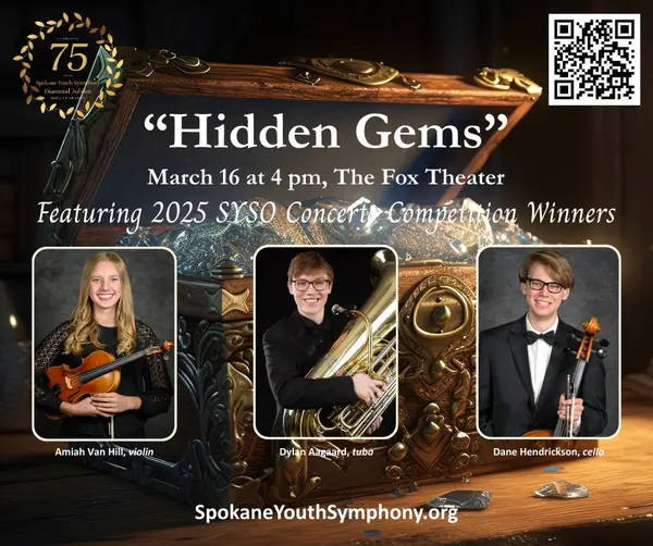 Spokane Youth Symphony: Hidden Gems Concert,Haydn Halsted