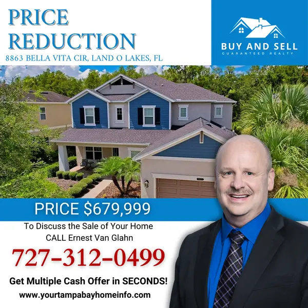 Price Reduction Alert: Your Dream Home in Land O Lakes Just Got Even Better!,Ernest Van Glahn