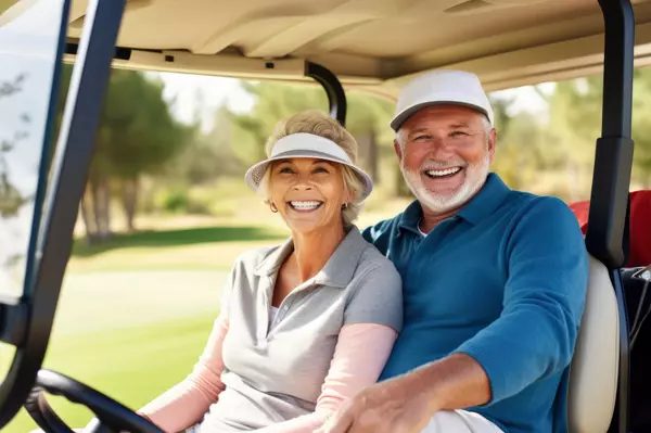 Golf Course Couple