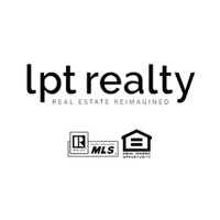 LPT Realty logo with the tagline ‘Real Estate Reimagined,’ featuring REALTOR®, MLS, and Equal Housing Opportunity symbols.