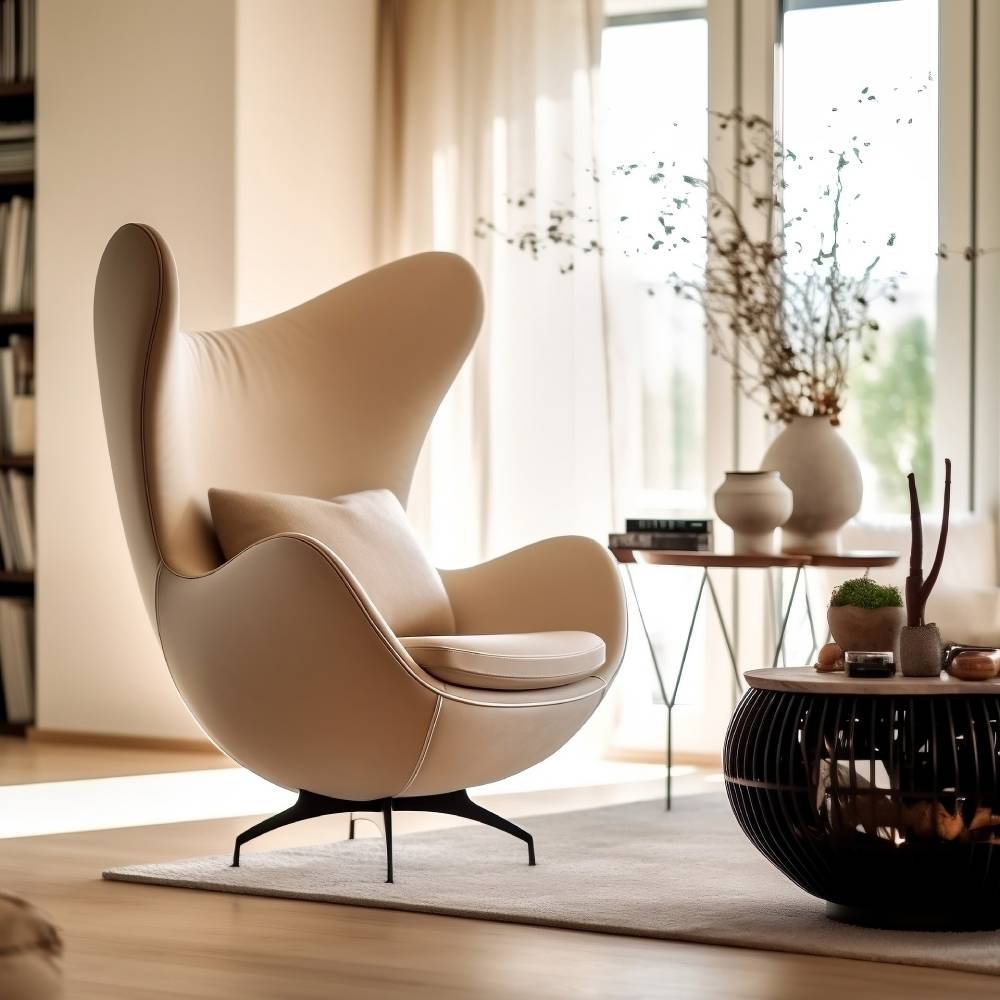 Cozy living room with a warm ambiance