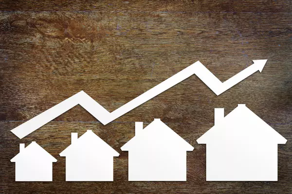 Concept of real estate sales growth