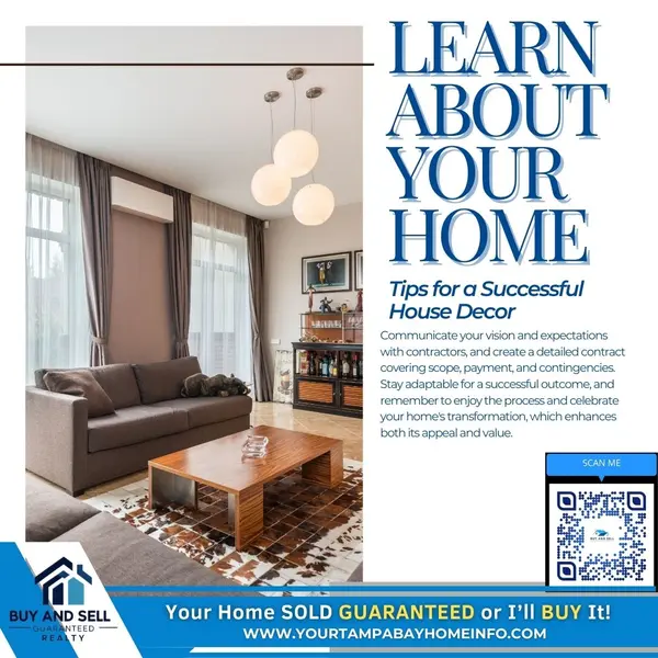  LEARN ABOUT YOUR HOME: Tips for a Successful House Décor Transformation,Ernest Van Glahn
