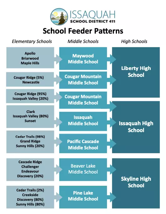 Feeder schools Issaquah School District,Vlad Algin