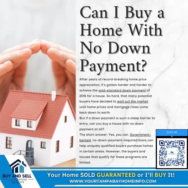 Can You Buy a Home with No Down Payment? ,Ernest Van Glahn