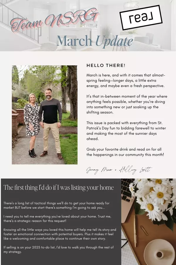 Hillary's March 2025 Newsletter