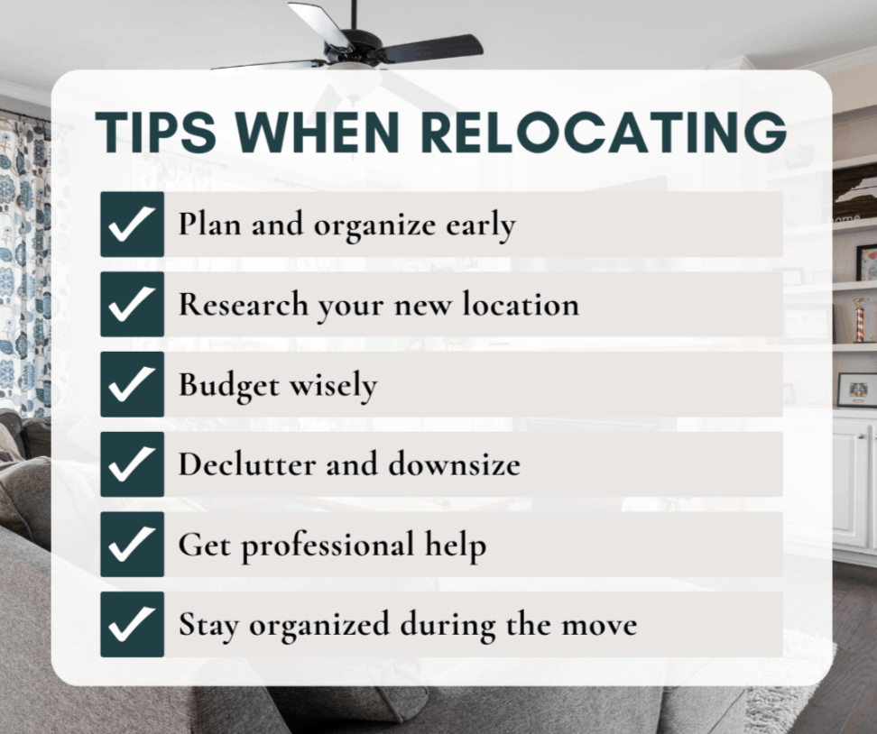 Tips When relocating - relocation services - relocation manager - relocating for work - moving to a different state - The Zack Grimmer Group, Powered by Real