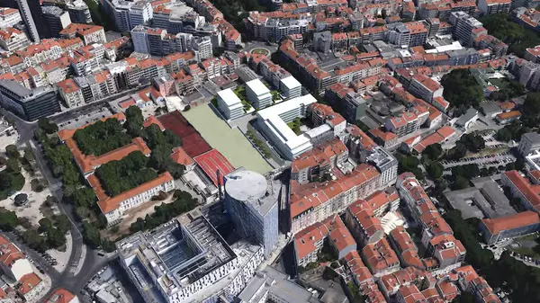 Mixed-Use Development Project in Casal de Santa Luzia, Lisbon Portugal, 