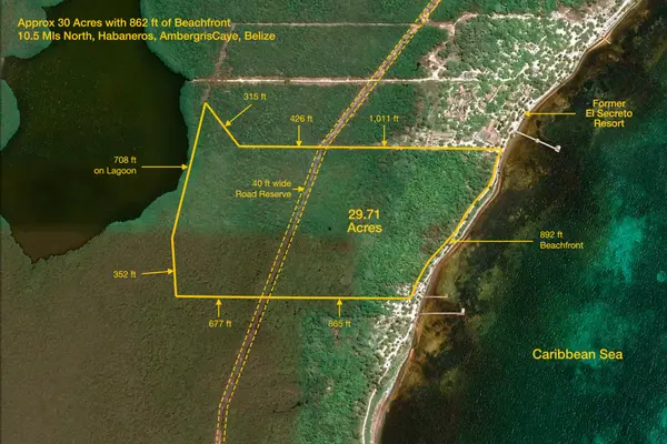 10 Miles North Habaneros San Pedro Ambergris Caye, Belize,