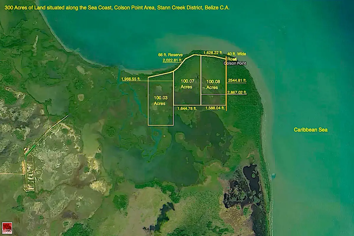 Colson Point, Dangriga, Creek