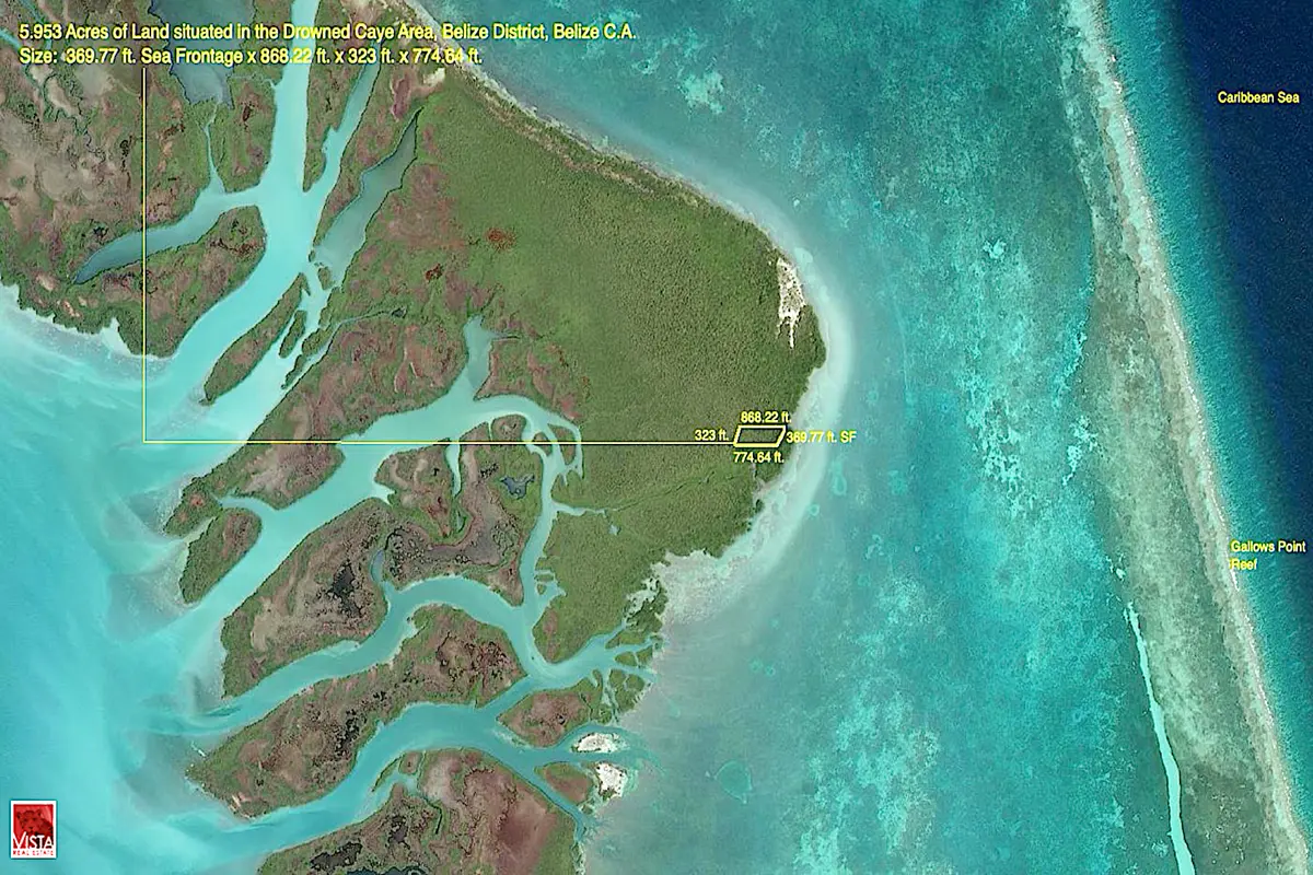 Drowned Cayes, Belize,