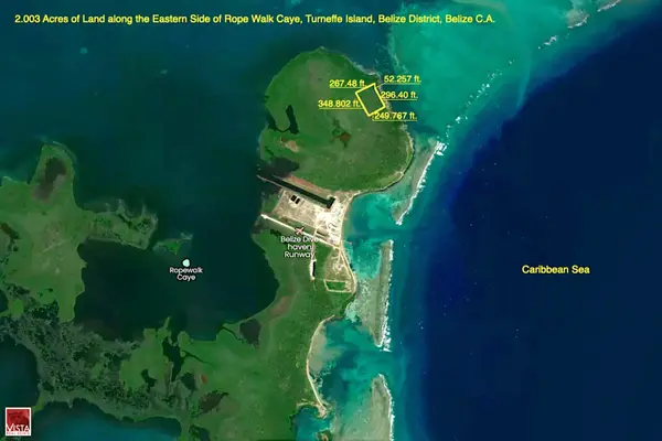 Eastern Side of Rope Walk Caye, Turneffe Islands,