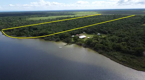 2 miles south of Lamanai Mayan Ruins, Orange Walk District, Walk