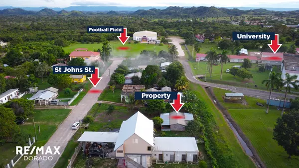 Belmopan,,Wooden structure and land St. John Street San Martin