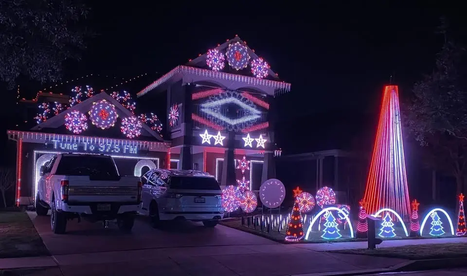 Tell Family Lights, Viewchristmaslights.com,