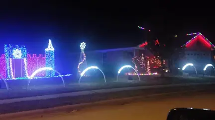 Karr Family Light Show, Viewchristmaslights.com,