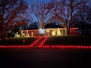 Viewchristmaslights.com,,Lights on the Farm
