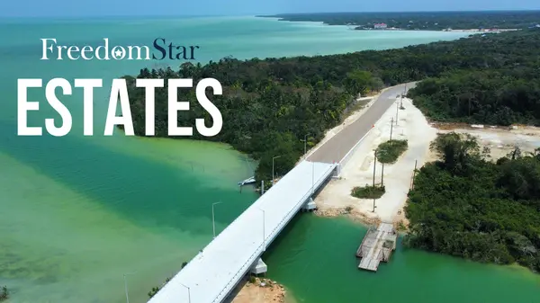 Freedom Star Estates – 27 Acres of Beachfront Bliss in Corozal, 
