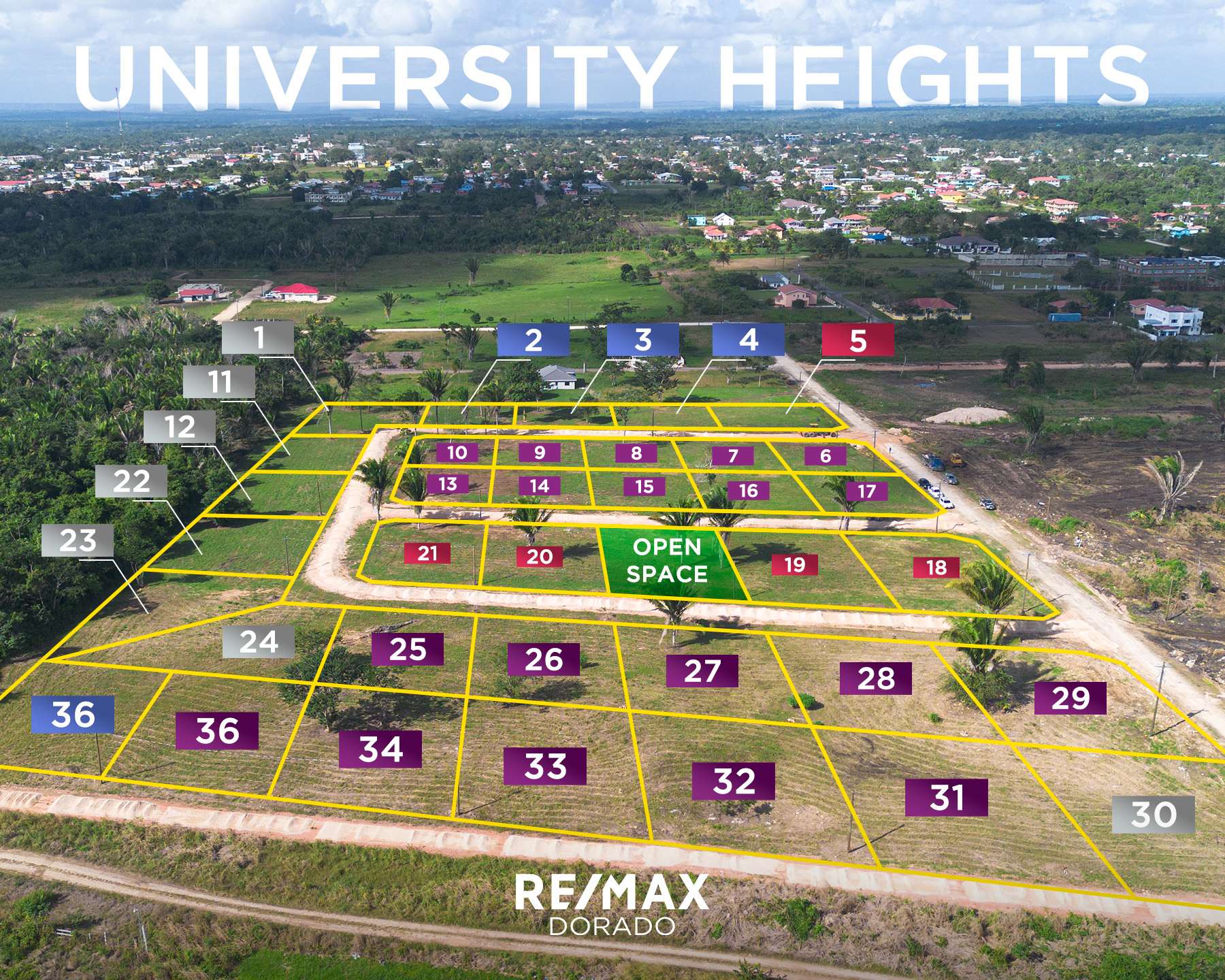 Homes for sale Vacant LotUniversity Heights Phase 3, Belmopan Ci...