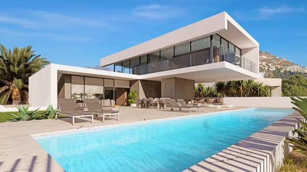 Beautiful Newly Built Villa with Breathtaking Sea and Mountain views #DMA/SP, Spain,