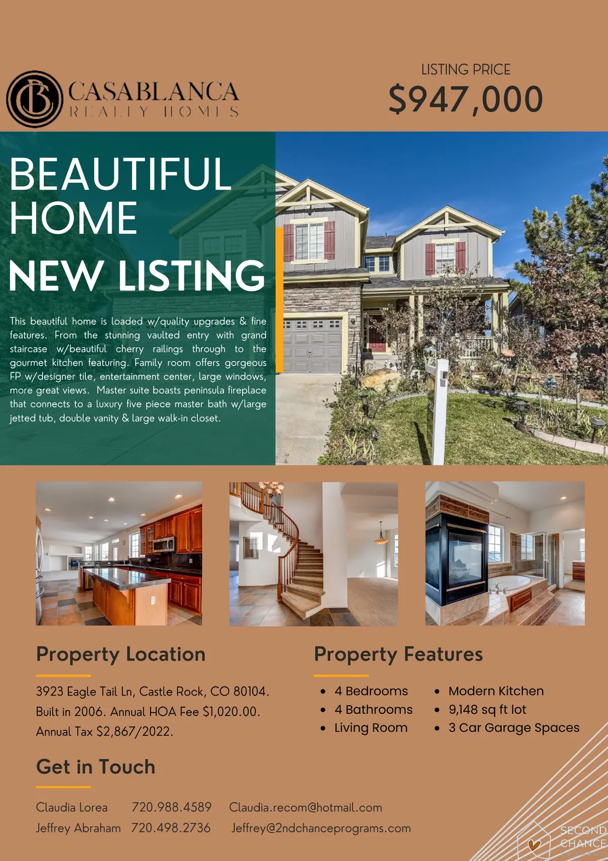 3923 Eagle Tail Ln, Castle Rock, CO 80104