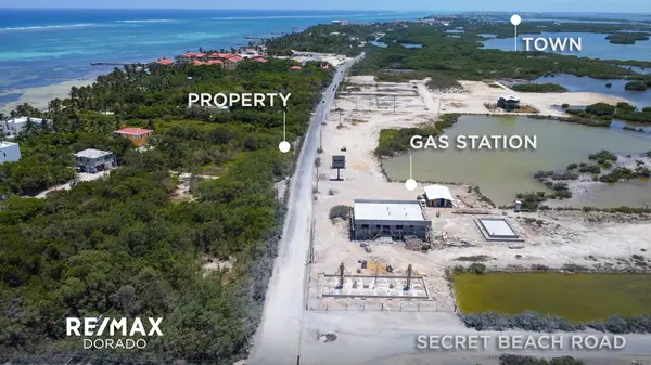 Main Road Lot W/ Beach Access, Ambergris Caye,