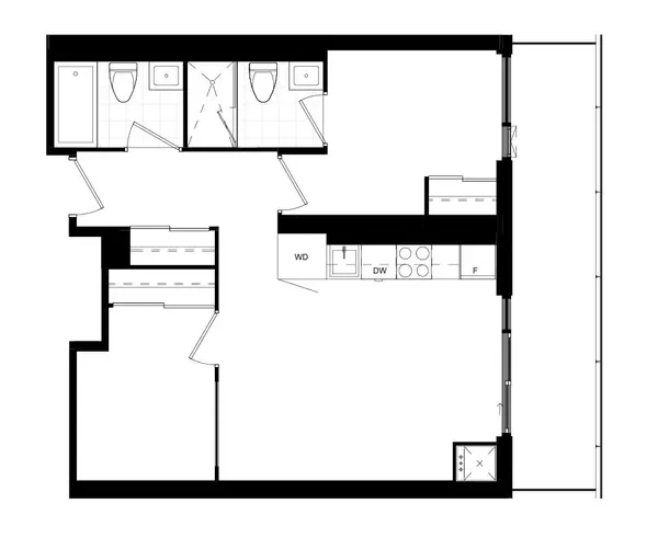 28 Widmer St #3627, Toronto, ON M5V 0T2