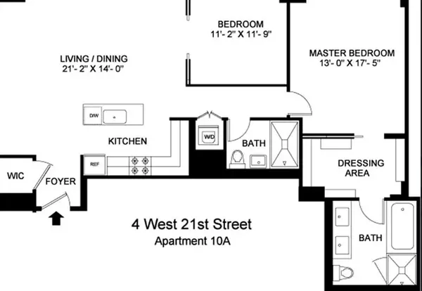 4 W 21st St #10A, New York, NY 10010-6512