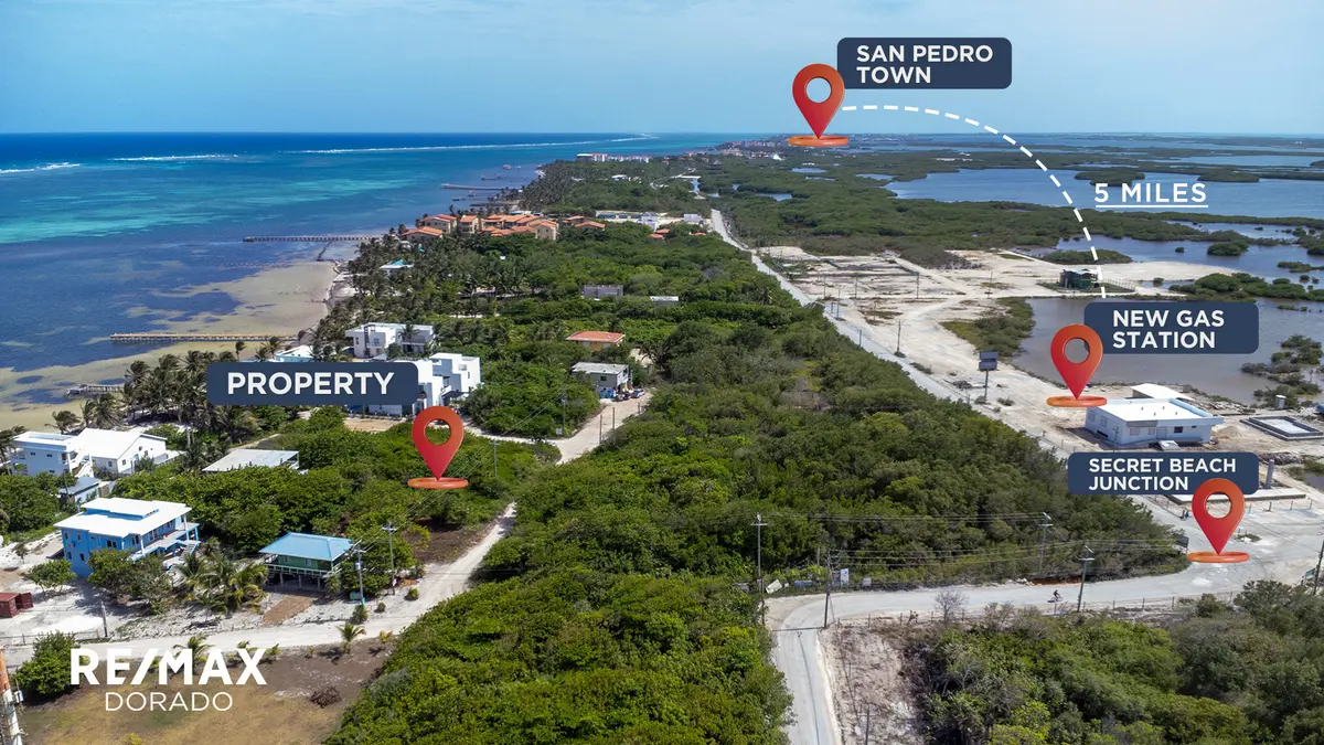 Prime Lot with Beach Access, Ambergris Caye,