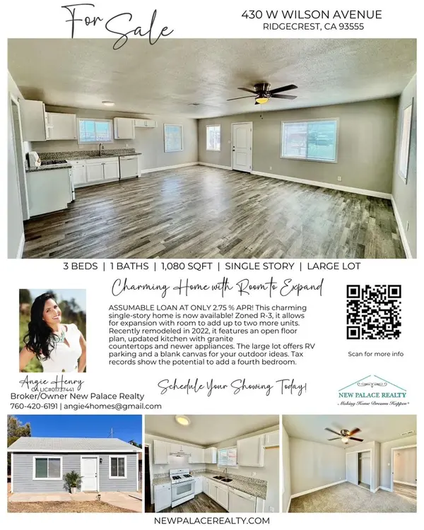 W Wilson Ave, Ridgecrest, CA 93555-4649