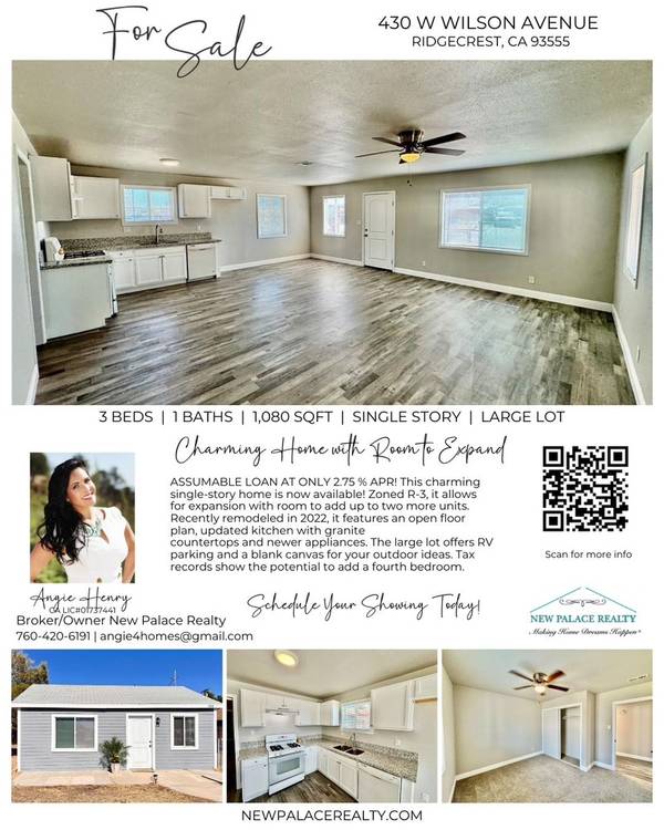 W Wilson Ave, Ridgecrest, CA 93555-4649